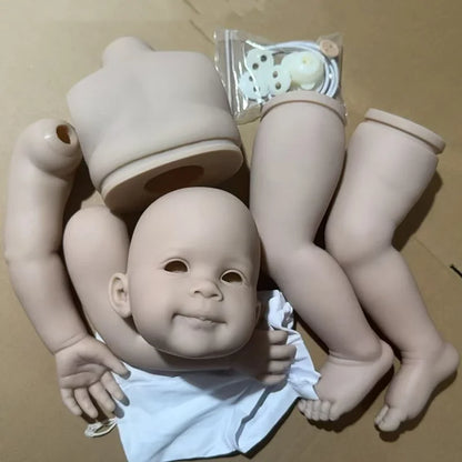 30inch Reborn Doll Kit Ziva Huge Size Toddler Girl Unfinished Unpainted Unassembled for Artists DIY Doll Parts Collectible Doll