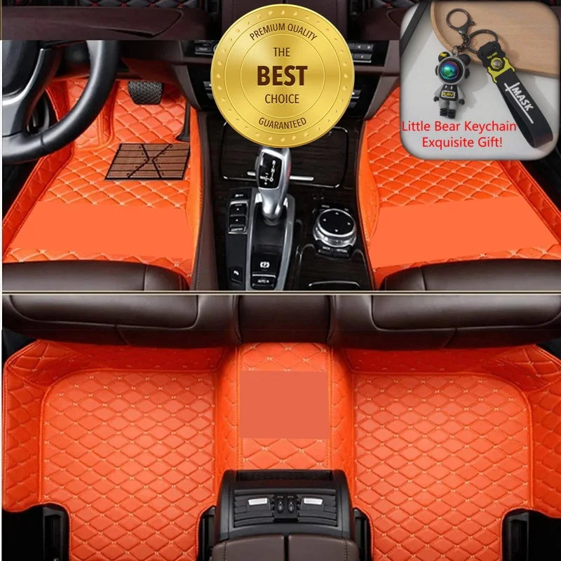 Customized Fit for Foton Tunland V7 Car Floor Mats Car Accessories Tailored Waterproof Auto Carpet Mats Left/Right-hand Drive