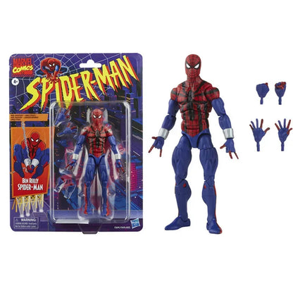 Marveles Studios Legends Spider Man Vs Carnage Action Figure Model Toys Deadpool Avengers Venom Collection Doll Kids Toy Gift