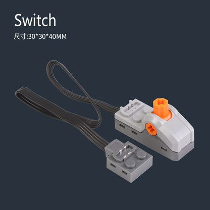 MOC parti tecniche funzioni di alimentazione motore multi strumento servomotore treno PF 8293 8883 modello compatibile blocchi d