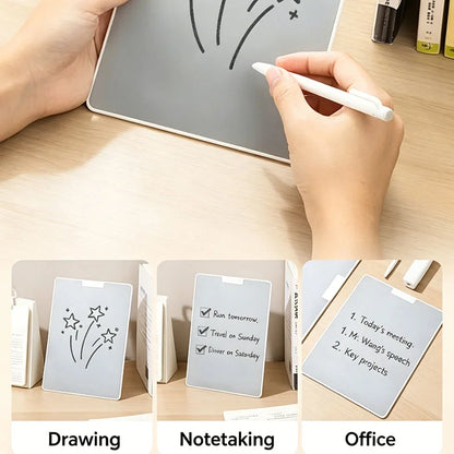 8.5 10.5 15-inches Creative Portable Drawing Board Writing Pen Magnetic Suction Handwriting Graffiti Can Be Wiped Children's Toy
