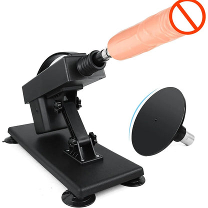 Reciprocating Linear Fuvk Machine with 3XLR Vagina Anal Thrusting Dildo Vibrator Love Machine Device Gun Adult Couple GIft Goods
