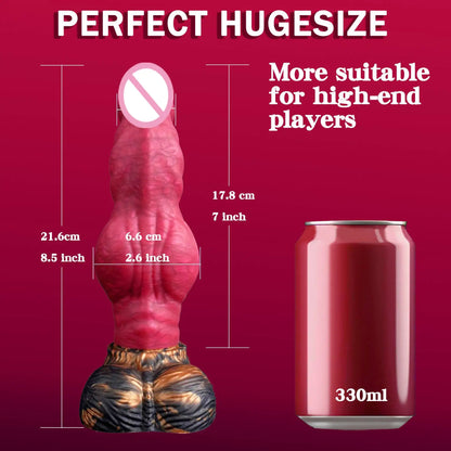 Monster Dildo Big Anal Plug Dildo Butt Plug Adult Sex Toy Anal Stimulation Soft Animal Penis For Female Anal Erotic Sexy Toy