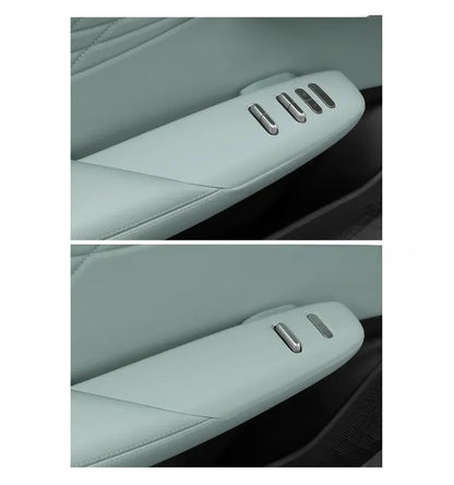 Car Window Control Button Cover Window Switch Panel Trim Sticker  Interior Accessories 2023 2024 2025 for LHD for Deepal S07 S7