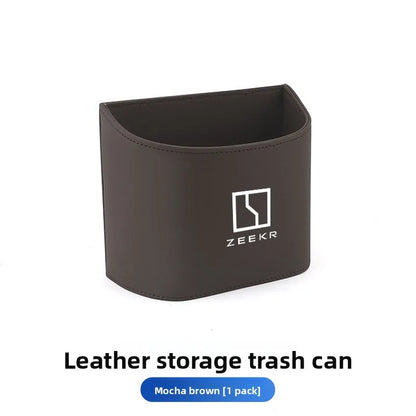 Suitable for ZEEKR 007gt 7X Zeekr 001 009 mix zeekr 9x car garbage bin storage box, car door water cup holder