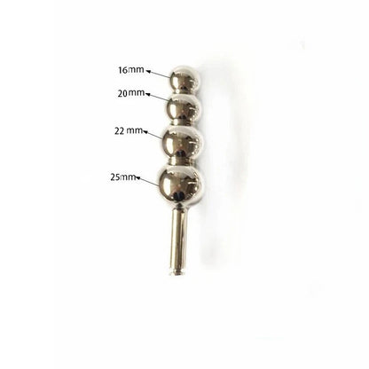 2026Press Lock Male Female Adjustable StainlessSteel Chastity Belt Cock Penis Cage Defecate Hole Anal Plug Adult Bondage Sex Toy