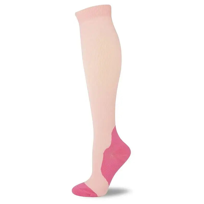 Sport Compression Stockings Funny Pattern Halloween ballon Dot Leg Pressure Running Cycling Multi Color Compress Socks