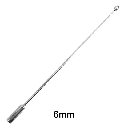 6-12mm Metal Stick Urethral Sounding Sex Toys For Men Penis Plug Urethra Sounds Cock Trainer Medical Male Masturbator Erotic Set
