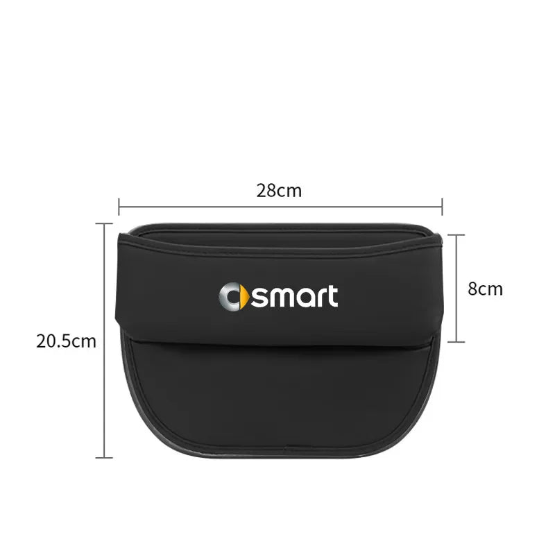 Car Special Seat Crevice Storage Box Seat Slit Catcher Organizer For SMART Eq Fortwo Forfour 453 451 452 450 454 accesorios
