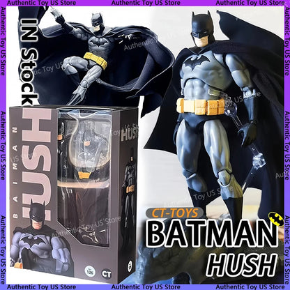 2025 NEW CT Toys Batman Figure Batman Mafex 126 Action Figure DC Justice League Hush Figurine The Dark Knight Collection Kid Toy