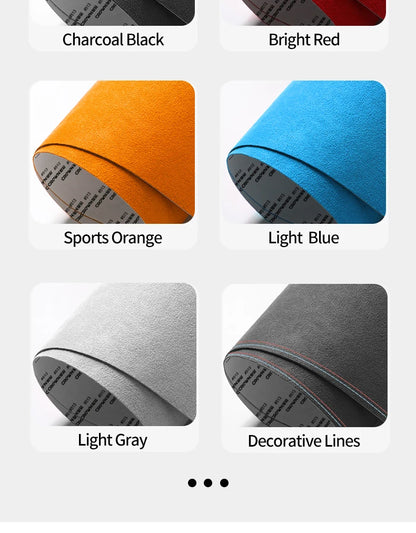 For BMW F30 F32 F34 Center Console Dashboard and Instrument Panel Trim Sticker Car Interior Tuning Accessorie Made of Alcantara