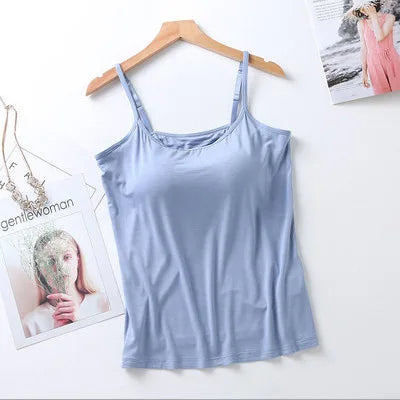 NHKDSASA Seamless Lingerie Women Vest Solid Crop Top Push Up Padded Bralette Woman Vest Basic Comfortable Soft Underwear 4XL