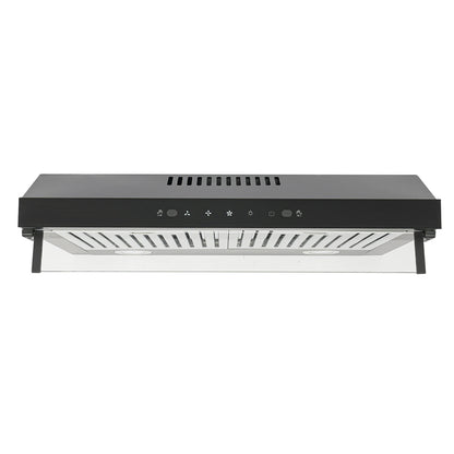 Dual Motor Kitchen under Cabinet Range Hood 900CFM US Standard 59.8*33.5cm/23.54*13.19in with LED Lights And Adjustable Wind Speed