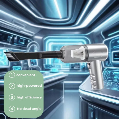 Car vacuum cleaner cleaning high-power mini-charging multifunctional blowing and sucking lighting hand-held convenient small car