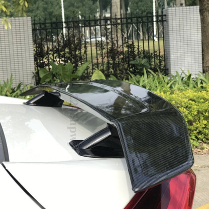 For Honda Civic Spoiler 2016 2017 2018 2019 2020 GT Style Car Decoration Rear Roof Tail Wing ABS Plastic Spoiler 4Door Painted