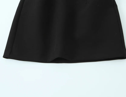 HH Summer Fashion Women's Polka Dot Mini Dress 2026 Short Sleeve Lace Up Collar Party Dress Female Hollow Out Sexy Evening Dress
