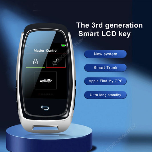 CF920 IPS NEW Car Universal LCD Key Remote Display Smart High-end Fashion Auto Lock Keyless Go For Peugeot/Mitsubishi/Skoda/Opel
