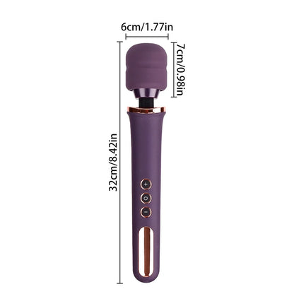 Magic AV Wand Vibrator for Women with 14 Powerful Modes Clitoris And G Spot Stimulator Female Masturbation Body Massager Sex Toy