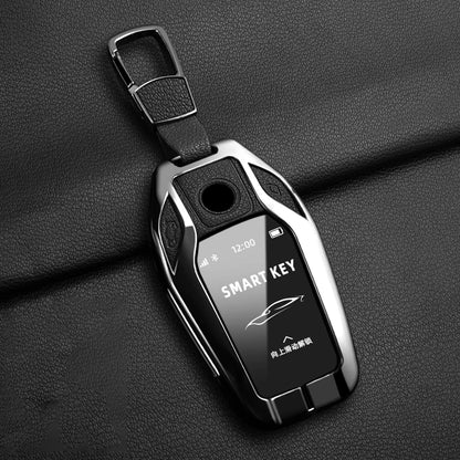 LED Display Metal Car Key Case Holder Shell Cover For BMW 5 7 Series G11 G12 G30 G31 G32 I8 I12 I15 G01 G02 G05 G07 X3 X4 X5 X7