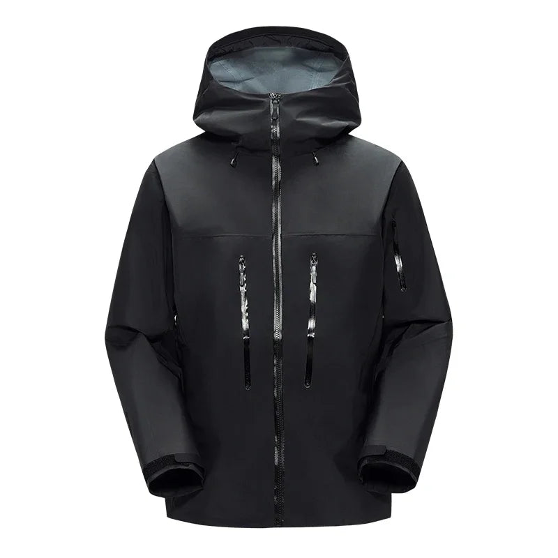 2026 New Storm Jacket Outdoor Sports Camping Mountaineering Fashion Men's Windproof British Wind Hooded Simple Storm Jacket
