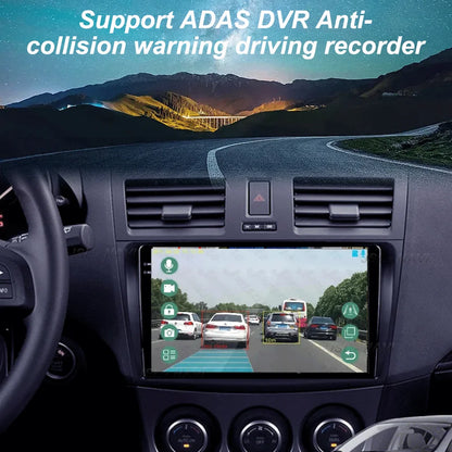For Mazda 3 II For Mazda3 BL 2009 - 2013 Android16 Carplay Auto 4G+WIFI GPS Car Radio Navigation Multimedia Video Player Stereo
