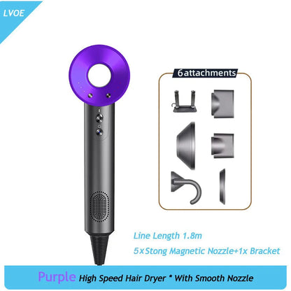 Negative Ion Fast Hair Dryer Professional High Speed Leafless Salon Home Constant Temperature Hair Care Hair Dryer