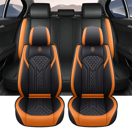 Five-seat universal car seat covers, suitable for all seasons and most vehicles.