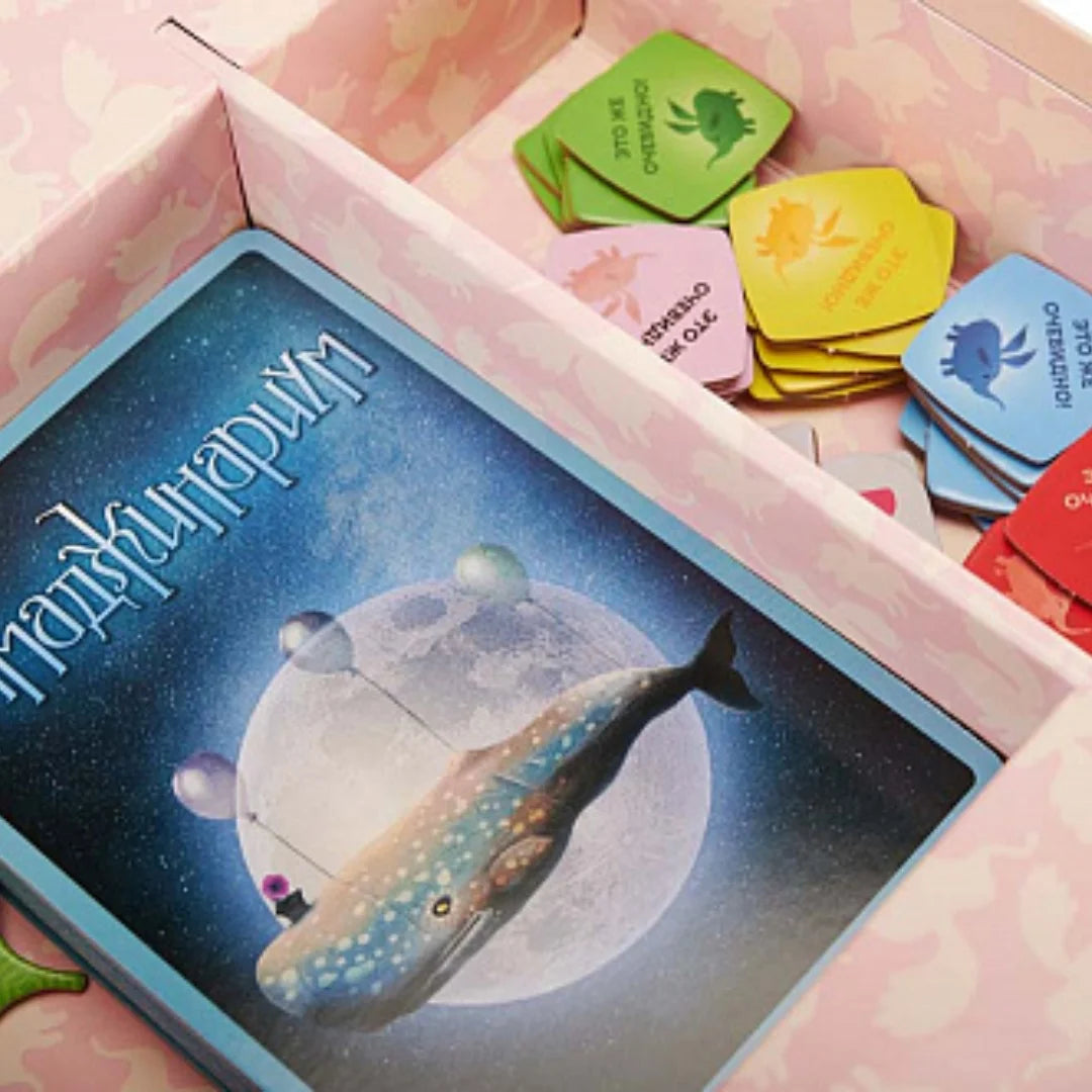 Imajinarium Association board game for friends, card game, holiday gift (small shade of color)