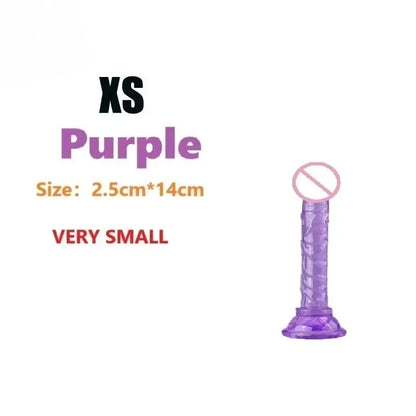 Dildos Sex Toys Dick Cheap Soft Female Vagina Clitoris Anal Masturbators Penis with Suction Cup 5 Colors Consolador Dildo Gode