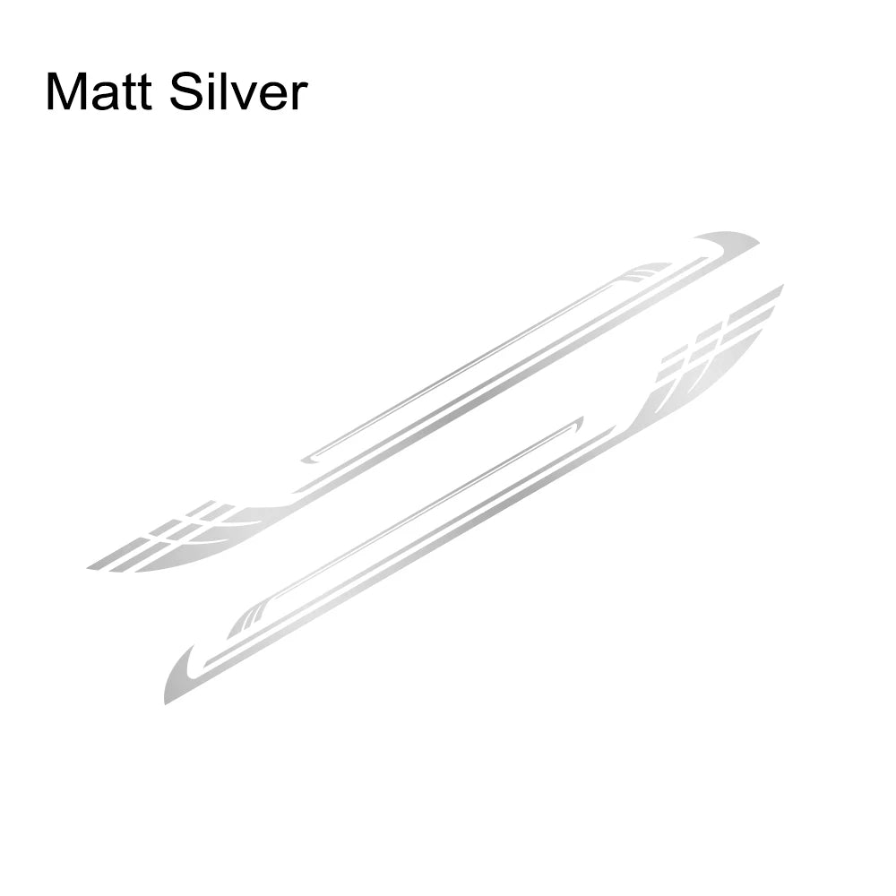 Car Body Side Stickers for Camper RV Van Motorhome Caravan Racing Sport Stripes Vinyl Decal Decoration Auto Tuning Accessories