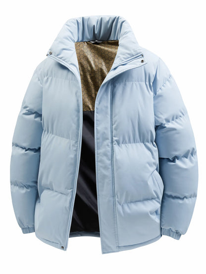 Men's Winter Cotton Clothing, Cold-Resistant and Heat-Retaining, Windproof and Thick, Suitable for Daily Commuting, Outdoor Travel, Autumn and Winter Outings, Home Wear, Friend Gatherings, Short Trips