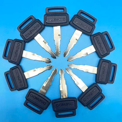 1/5/10PCS For D300 2172-00218 Ignition Key Excavator Starter Key D300 S220 DH220 DX220 DH200