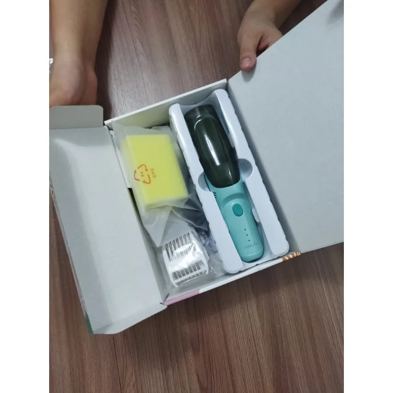 Household Hair Absorbing Electric Hair Clipper Waterproof Safe Razor Baby Children Hair Cutter Family Grooming Haircut Tool