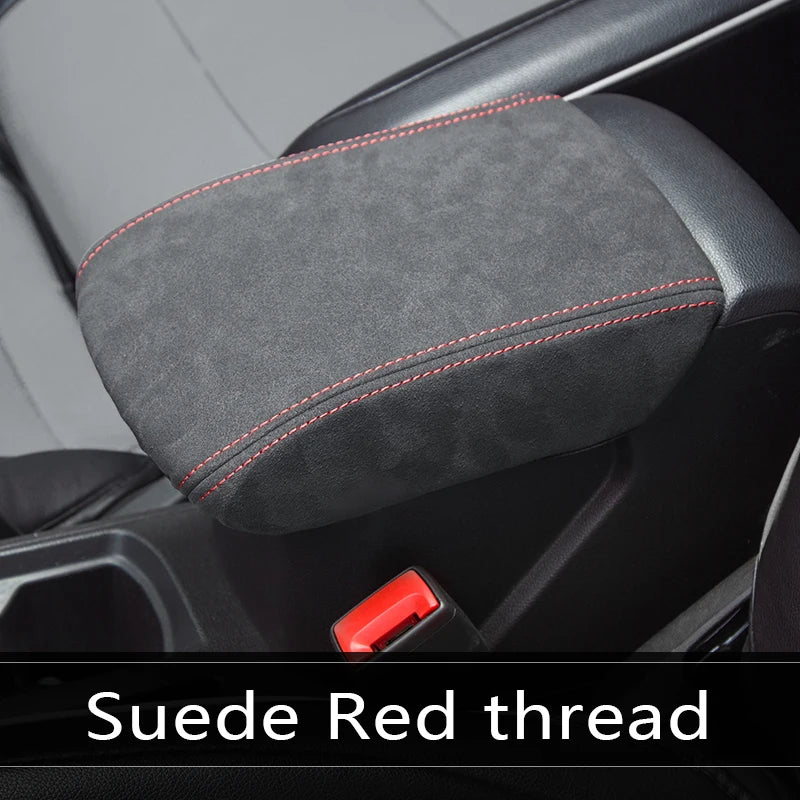 For VW T-roc Troc 2019 2020 2021 2022 2023 2024 Volkswagen Accessories Center Console Armrest Box Leather Protective Cover Pad