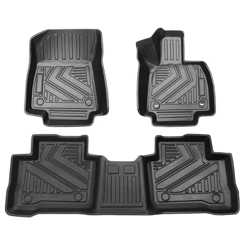 Car Floor Mats & Cargo Trunk Liners Compatible for 2020 - 2025 Toyota RAV4 Hybrid LHD RHD All-Weather TPE Rubber Mat Protection