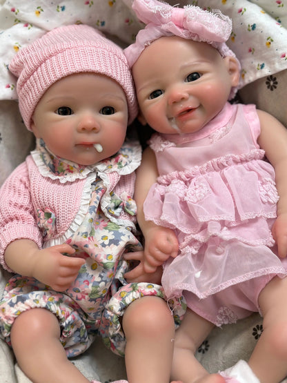 Aizwa1 Loulou, Bettie, Vivienne Silicone Reborn Doll Girl For Choice 13 Inch Lovely bebe reborn de silicona Doll Toy