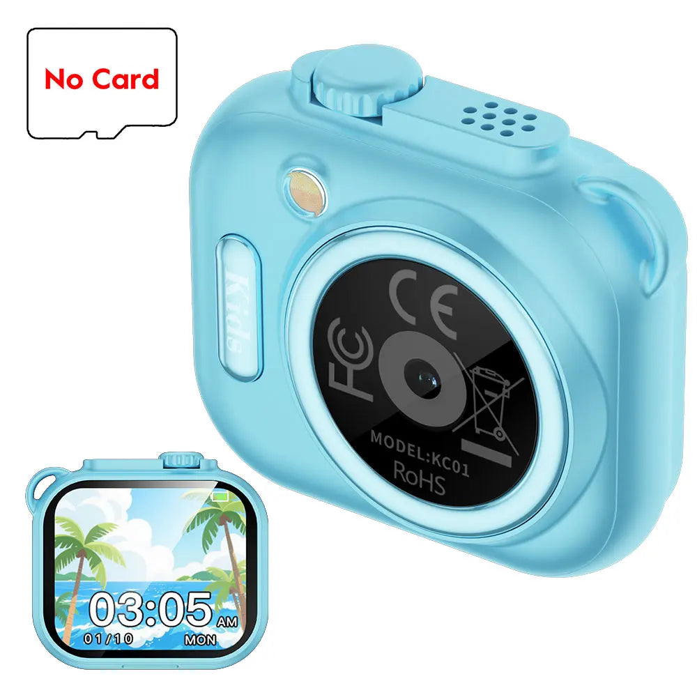 Mini Children's Camera Thumb Digital Cameras Story Machine Micro Camcorder Support SD Card With 1.85" Screen Toy Camera for Kids
