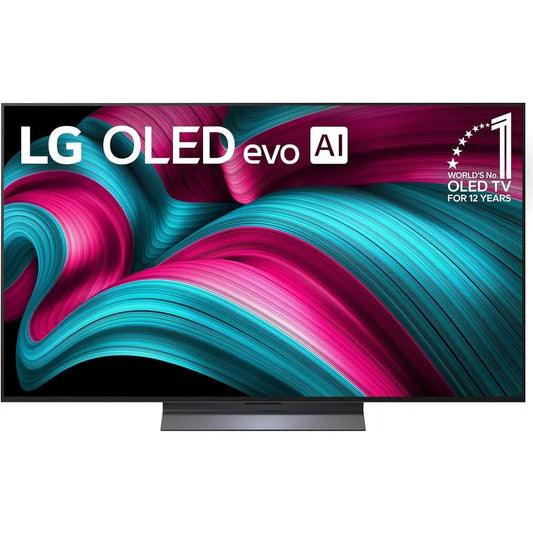 55-Inch Class OLED evo AI 4K C5 Series Smart TV w/Dolby Atmos, Dolby Vision, HDR10, AI Super Upscaling 4K, Filmmaker Mode, Wow O