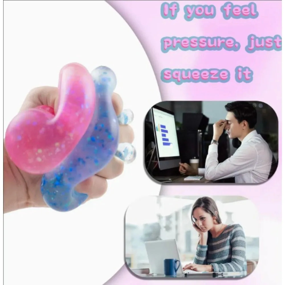 Dream Drop Sensory Toys Slow Rebound Maltose Stress Balls Fidget Toys Stress Relief Decompression Toy for Kids Adult Gifts