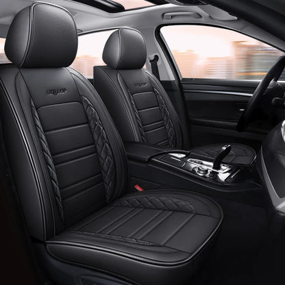 Full Coverage Pu Leather Car Seat Covers for FORD Focus MK2 Edge Explorer Ecosport Escape Everest Fiesta C-MAX Car Accessories