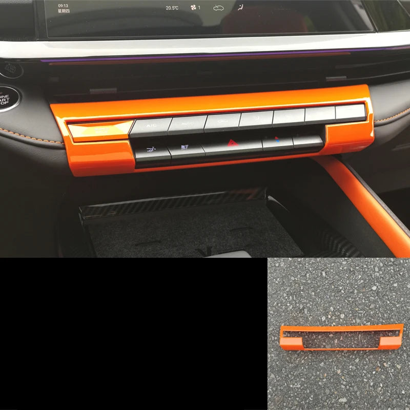 For Changan UNI-V UNIV 2022 2023 Car Interior Central Control Navigation Start Button Stickers Decals Tuning Parts Accessories