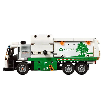 2026 Sanitation Truck Series Garbage Sanitation Truck Children's puzzle technical Toys Creative Building Blocks For Kids Gifts