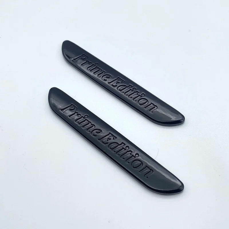 Glossy Black NIGHT EDITION Grand Edition Prime Edition 3D Letters Emblem Car Trunk Logo Sticker Accessories For C300 GLA CLA