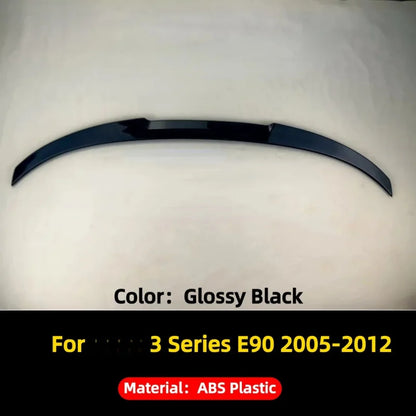 High Quality Rear Trunk Spoiler Wing Dam Deflector Tuning Body Kit Fit 3 Series E90 E91 2005-2012 Exterior Car Accessori