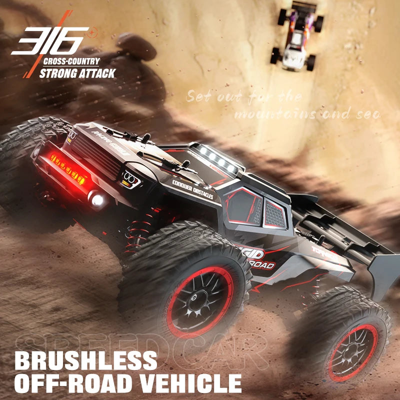 ZLL SG316PRO/SG316MAX 4WD Off-Road Monster Remote Control Truck Children Toy 2.4G Brushless Drift Remote Control High Speed Car