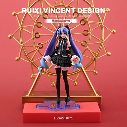 Anime Figure Hatsune Miku Model Statue Doll Beautiful Girl Sailor Moon Rem Asuna Cosplay Merchandise Collectible Gift For Fans
