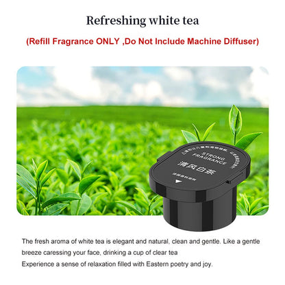 Smart Vehicle Aromatherapy Machine，Auto Start/Stop，Atomized Scent Diffusion，3-Gear Control，Detachable Replaceable Cartridge