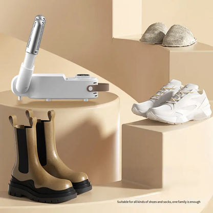 2025 Intelligent Timing Portable Shoe Dryer Multifunctional Folding Expansion With Deodorization Sterilization Foldable