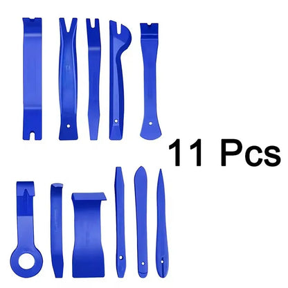 1-19pcs Car Hand Tool Set Car Disassembly Tool Kit Stereo Repair DVD Repair Tool Dashboard Removal Interior Plastic Trim Panel