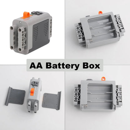MOC Power Function Extension Kit with High-Tech Servo Motor for All Brand-Compatible Building Blocks DIY Projects